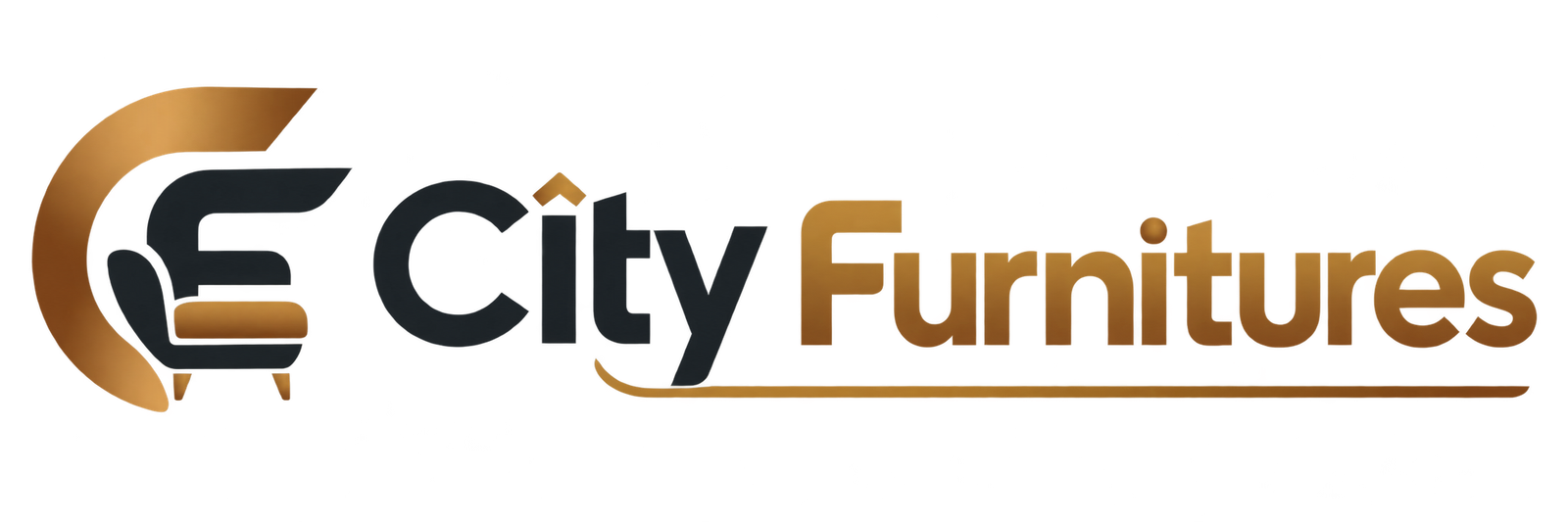 City Furnitures logo — wooden sofa manufacturer and repair, Okhla